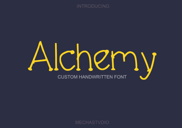 Alchemy: A Clean Display Font for Editorial Calm