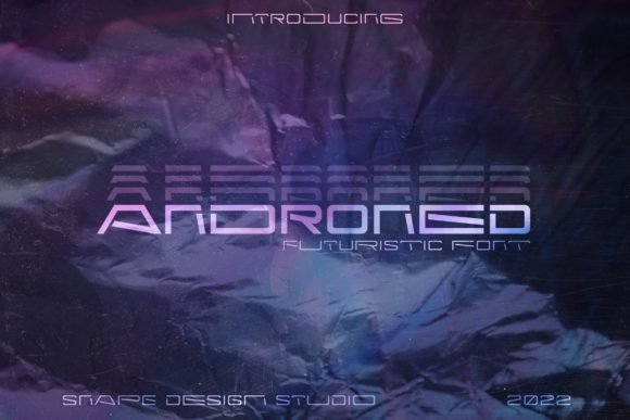 Androned Font: A Modern Display Typeface for Sophisticated Branding