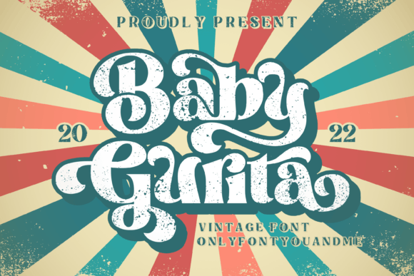Baby Gurita: A Retro-Fun Display Font for Small Business Branding