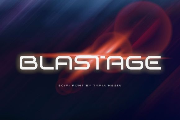 Blastage: A Futuristic Display Font for Scroll-Stopping Marketing