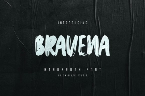 Bravena Display Font for Bold Headlines and Urban Branding