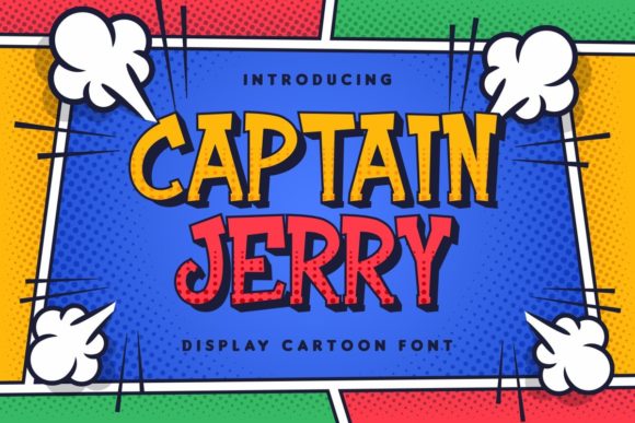 Captain Jerry: A Playful, Professional Display Font
