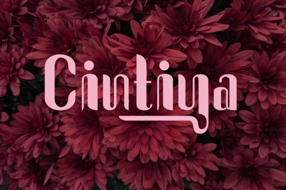 Cintiya Display Font for Handmade Creators