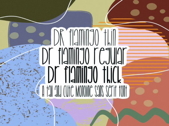 Dr Flamingo Display Font for Modern Web Design