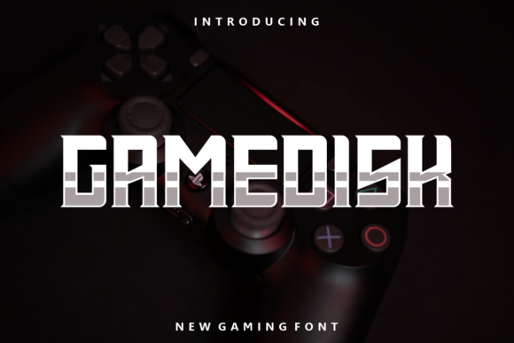 Gamedisk: A Bold Display Font for Editorial Impact