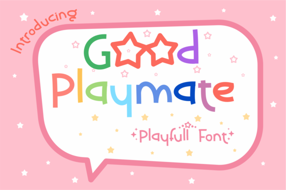 Good Playmate Font for Happy, Handmade Designs