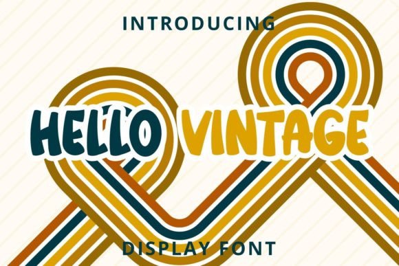 Hello Vintage Font for Bold, Authentic Campaign Messaging