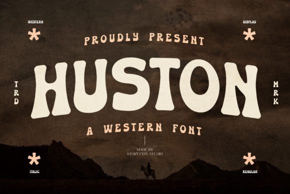 Huston: A Modern Classic Display Font for Editorial Design