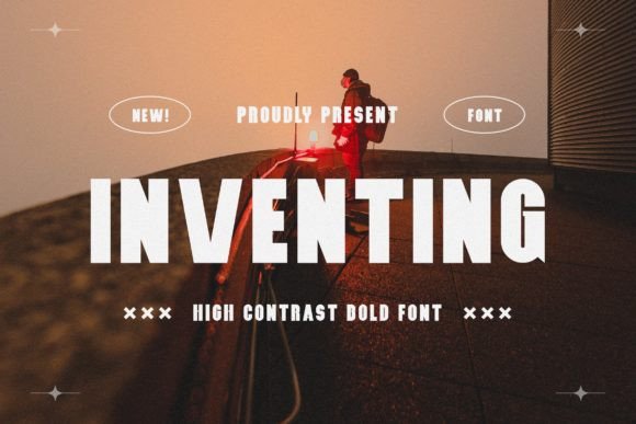 Inventing Display Font for Handmade Labels & Printable Designs