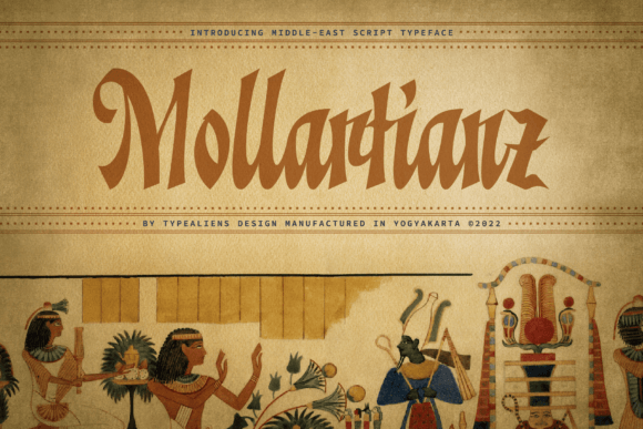Mollartianz Display Font for Handmade Creators