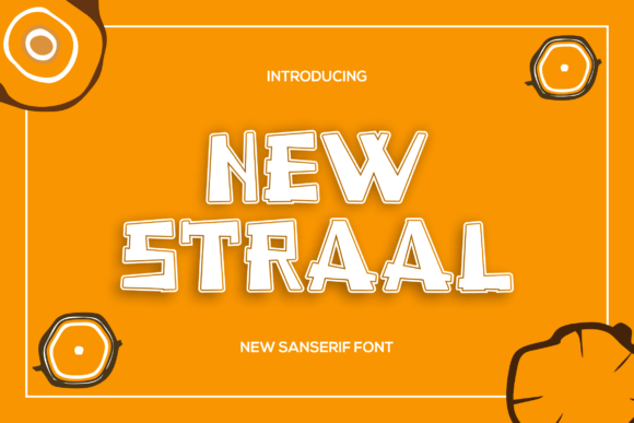 New Straal: A Bold Display Font for Real Branding