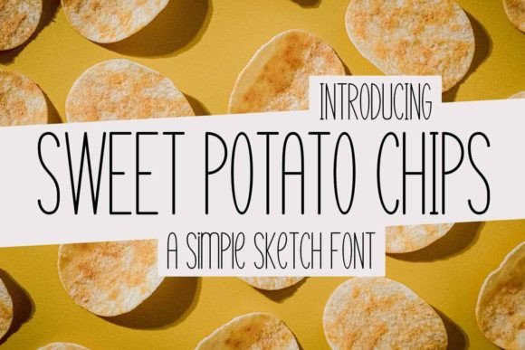 Sweet Potato Chips Font for Polished, Friendly Branding
