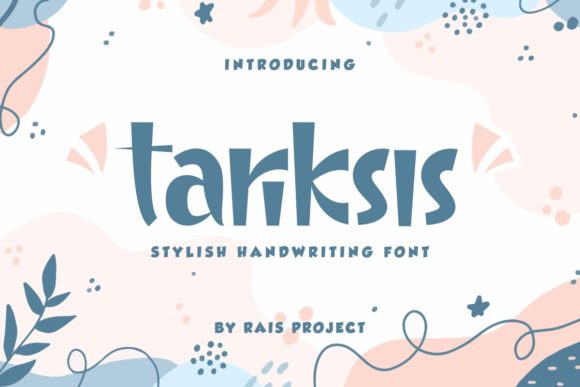 Tariksis Display Font for Playful, Professional Branding