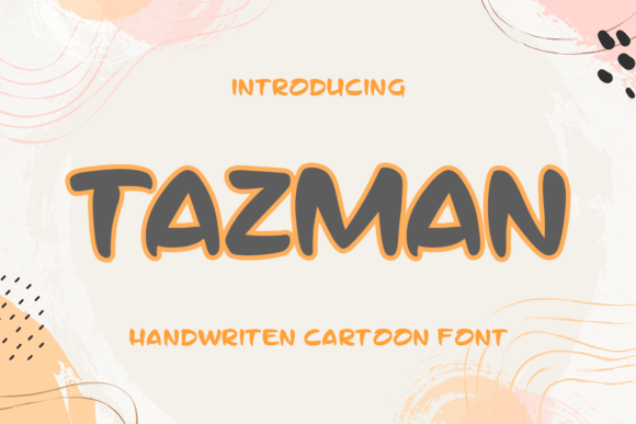 Tazman: A Chunky Display Font for Bold Digital Branding