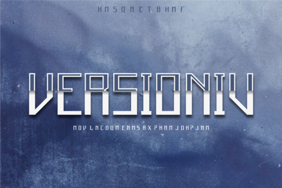 Versioniv Display Font for Bold, Handmade Branding