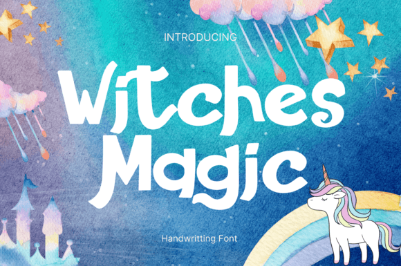 Witches Magic Font: Whimsical Display Type for Creative Brands